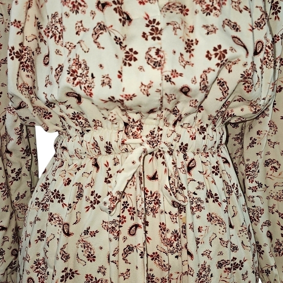 Xirena Esme Paisley Floral Prairie Maxi Dress in Small - Picture 5 of 11